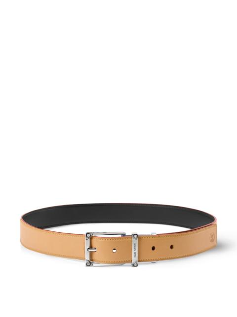Louis Vuitton Corner Pin Trunk 35mm Reversible Belt