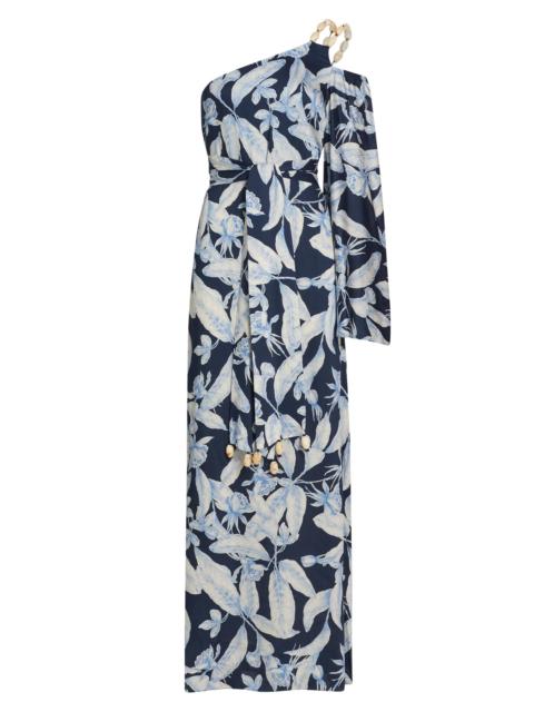 ALEXIS Women's Randi One-Shoulder Maxi Dress - Maldive Blue