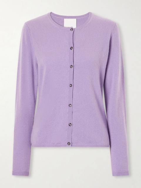 Allude Cashmere cardigan Lilac