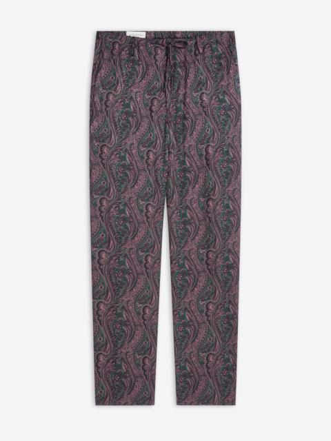 Dries Van Noten ELASTICATED JACQUARD PANTS