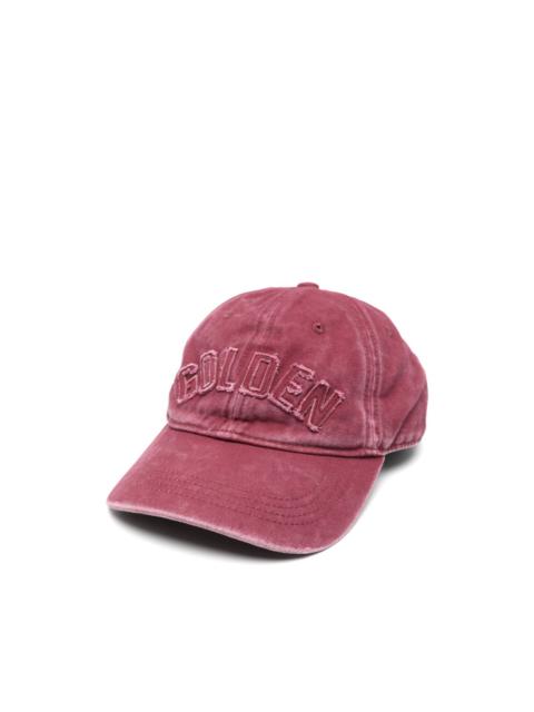 Golden Goose logo-patch star-stud baseball cap