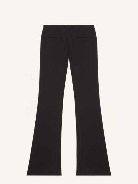 courrèges HERITAGE CREPE TAILORED PANTS