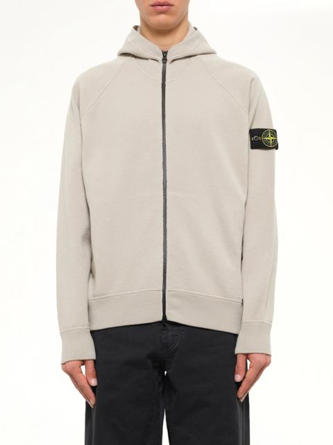 Stone Island 5100062 Wool Hoodie in Sand