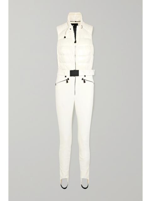 Moncler Grenoble Belted Quilted Ski Suit
