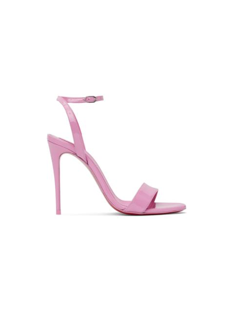 Pink Loubigirl Heeled Sandals