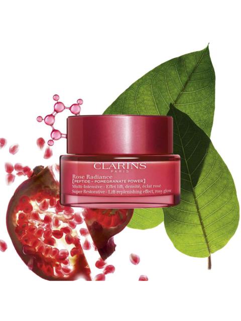 CLARINS Rose Radiance Peptide Day Cream for Mature Skin