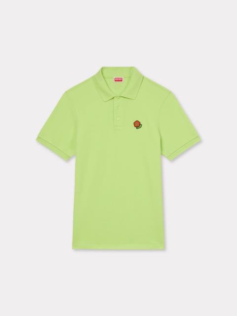 KENZO 'KENZO Pop' embroidered slim polo in cotton