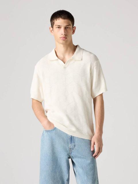 Levi's OPEN COLLAR SWEATER POLO