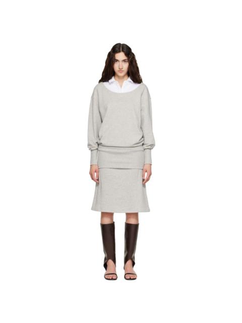 paloma wool Gray Belda Midi Dress