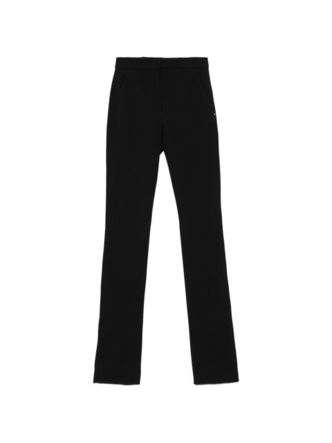 パンツ Sportmax Chocolate Stretch Nylon Skinny Ricetta Pant Sportmax Chocolate stretch nylon skinny Ricetta pant