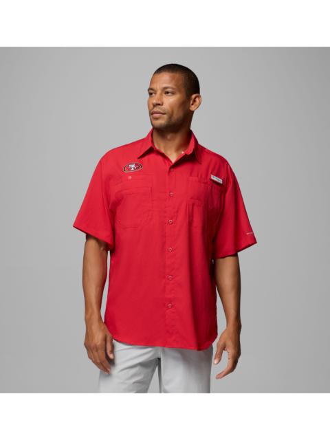 Columbia Men's PFG Tamiami Short Sleeve Shirt - San Francisco 49ers