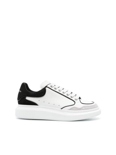 Larry panelled leather sneakers