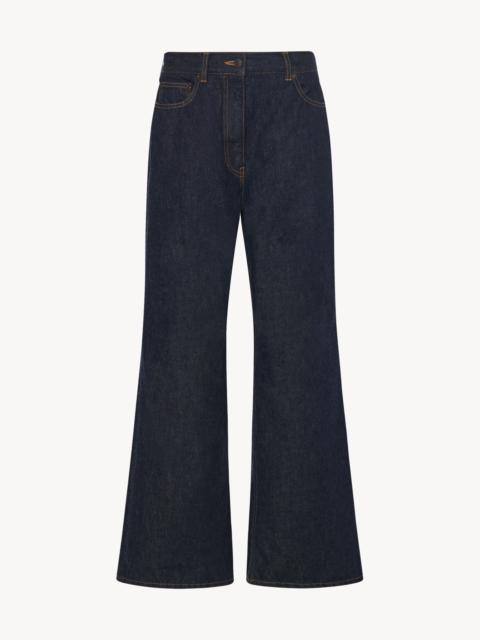 The Row Dan Jean in Cotton Cashmere