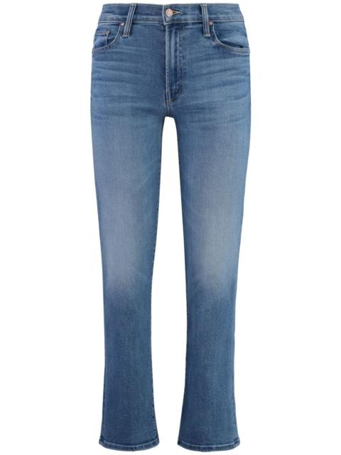 MOTHER cropped skinny jeans