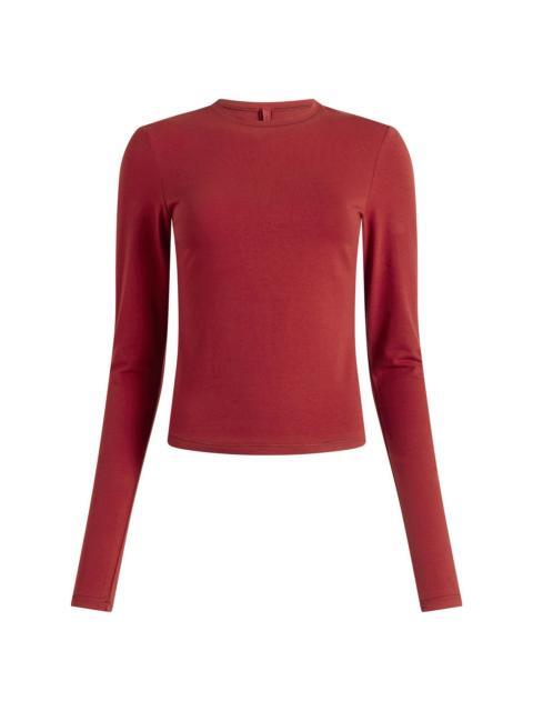 SKIMS SKIMS Cotton Jersey Long Sleeve Top