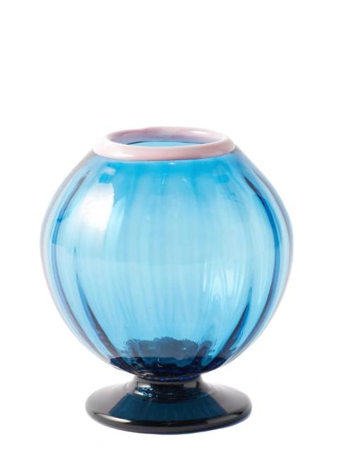 La DoubleJ Murano Glass Onion - Blue