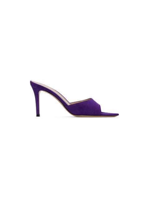 Purple Elle 85 Mules