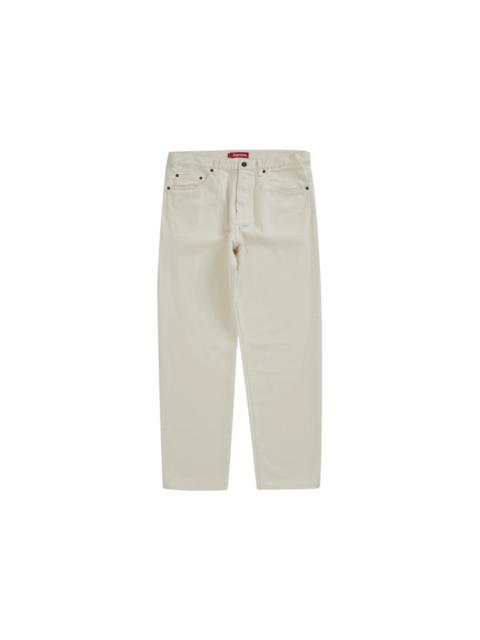 パンツ Supreme Baggy Selvedge Jean 25FW Natural Supreme Baggy Selvedge Jean (FW25) - $198
