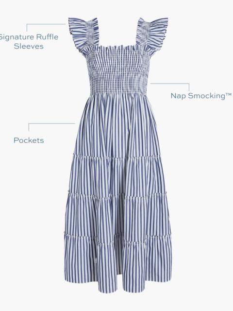 Hill House Home The Ellie Nap Dress - Navy Stripe