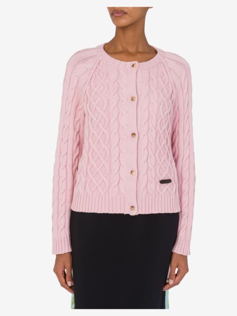 Moschino ORGANIC COTTON BLEND CARDIGAN