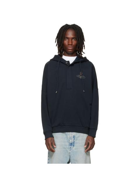 Vivienne Westwood Navy Batwing Hoodie