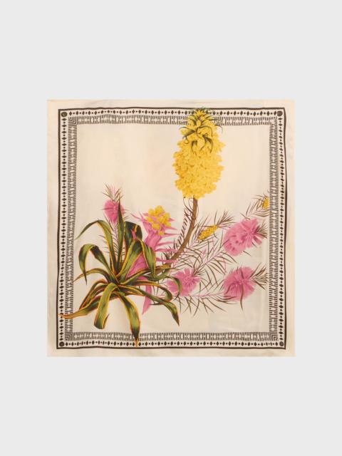 Blumarine ASYMMETRICAL PRINTED VISCOSE TWILL TOP