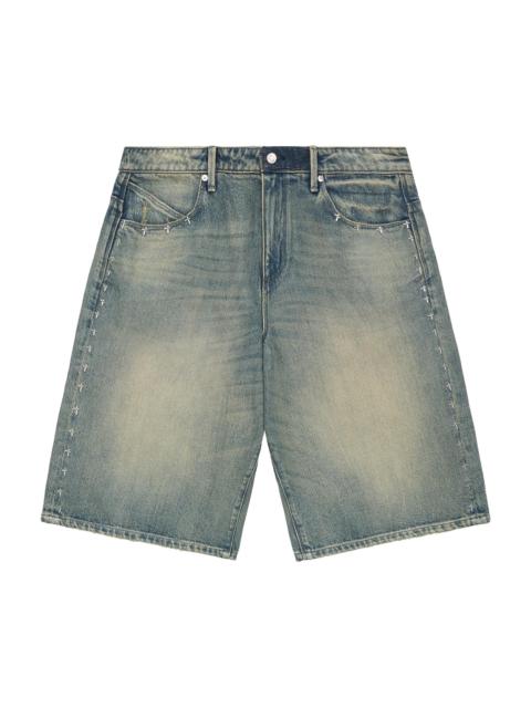 RTA Men's Exodus Gustavo Denim Bermuda Shorts - Dawn Wave