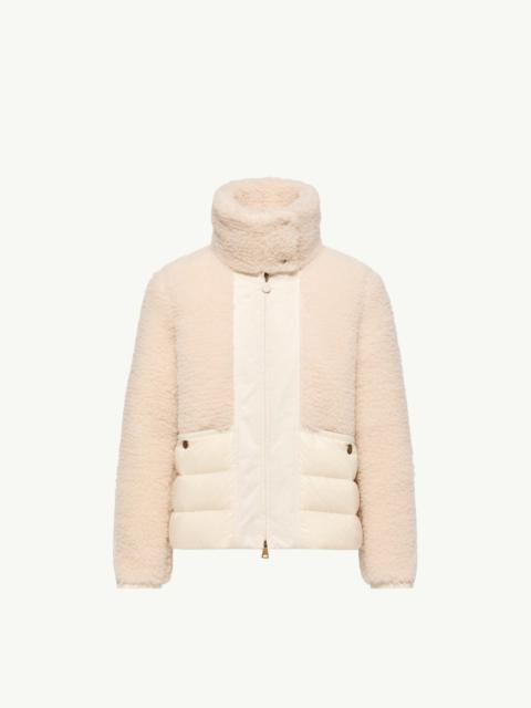 Moncler Glorieux Hooded Teddy Short Down Jacket