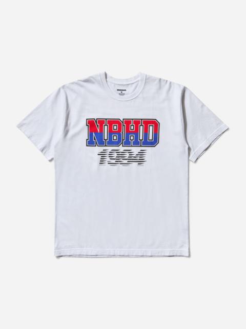NEIGHBORHOOD Men's NH 251 Spot SS-10 T-Shirt White