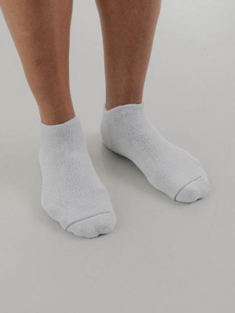 BASERANGE Buckle Ankle Socks - Textured Organic Cotton