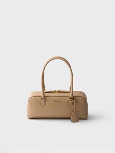Prada Medium leather top-handle bag