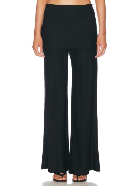 Enza Costa Twill Apron Pant