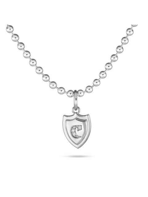 STONE AND STRAND LAB-Created Diamond Member Crest Necklace