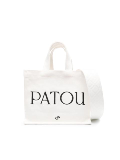 PATOU small Patou canvas tote bag