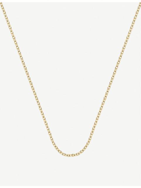 MONICA VINADER 18ct yellow gold-plated vermeil sterling silver rolo neck chain
