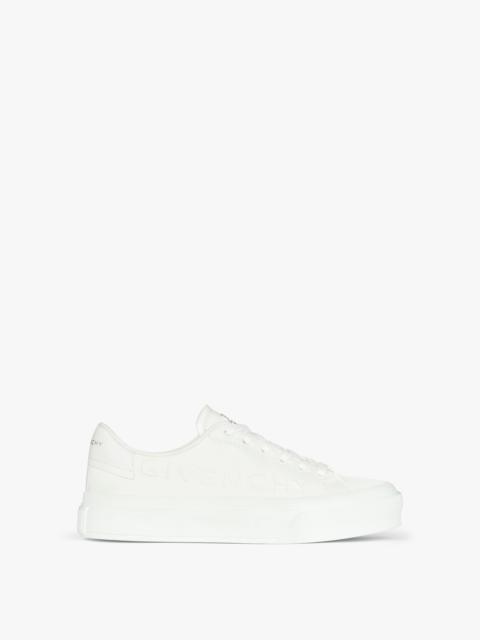 Givenchy CITY SPORT SNEAKERS IN GIVENCHY LEATHER