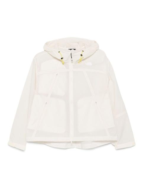 The North Face hooded zip-up windbreaker jacket