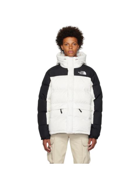 The North Face White & Black HMLYN Down Jacket