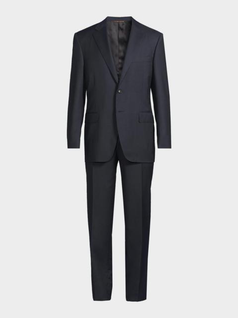 Canali Men's Siena Two-Button Wool Regular-Fit Suit