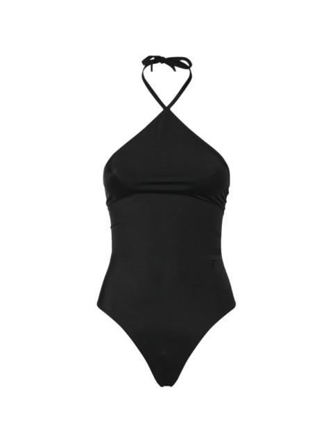 JACQUEMUS halterneck cutout swimsuit