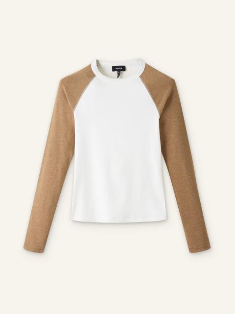 ME+EM Slim Baseball Top