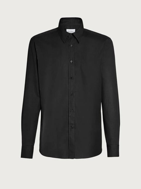 FERRAGAMO LONG SLEEVED SPORTY SHIRT