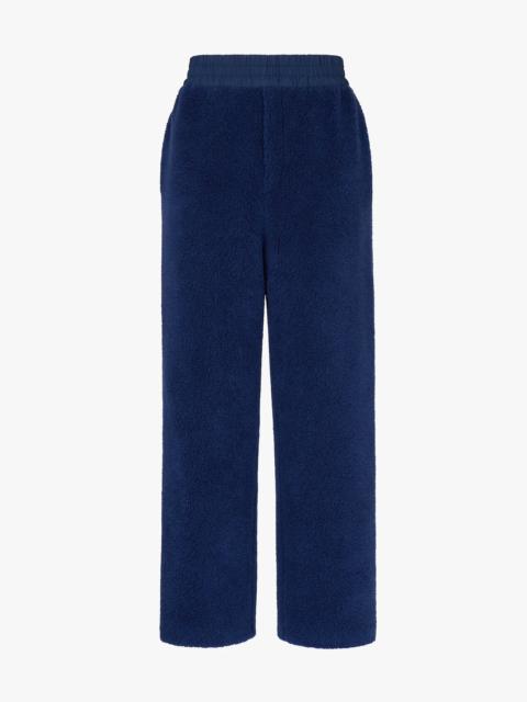 FENDI Blue wool pants