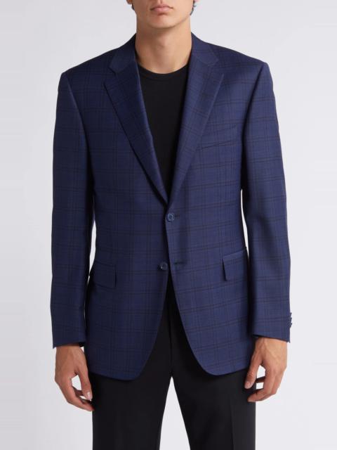 Siena Regular Fit Plaid Wool Sport Coat