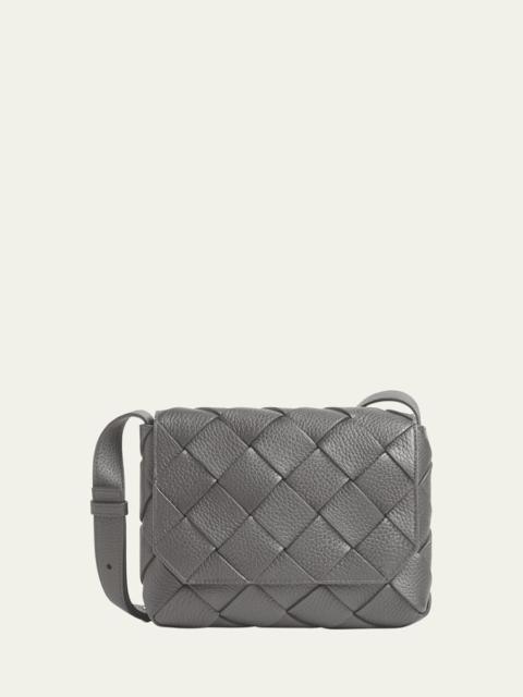Bottega Veneta Men's Small Intreccio Leather Crossbody Bag
