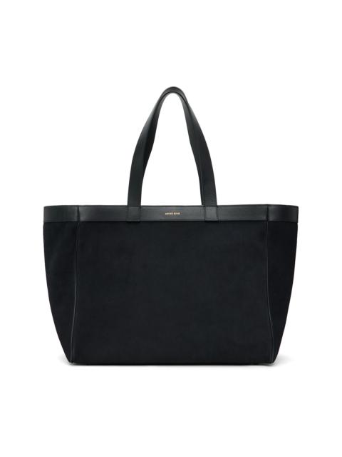 ANINE BING Navy Medium Rio Tote