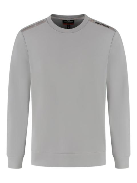PARAJUMPERS logo-tape crew-neck sweatshirt