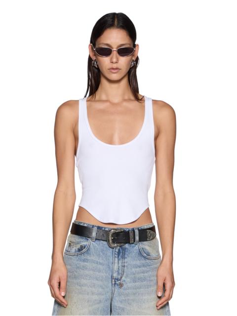 Ksubi MUSE TANK WHITE