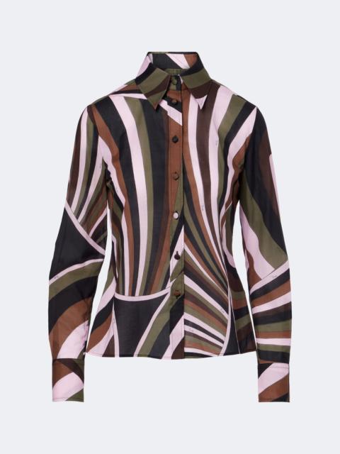 PUCCI Iride cotton muslin shirt