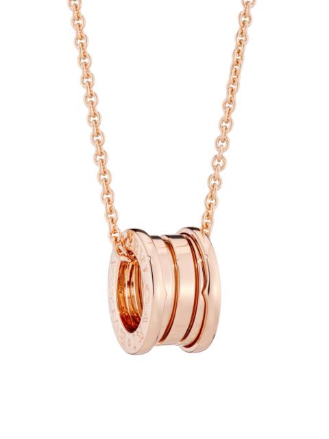 BVLGARI Women's B. zero1 18K Gold Small Spiral Pendant Necklace - Rose Gold